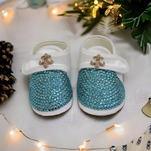 Bling Baby Boy Shoes and Bow Tie