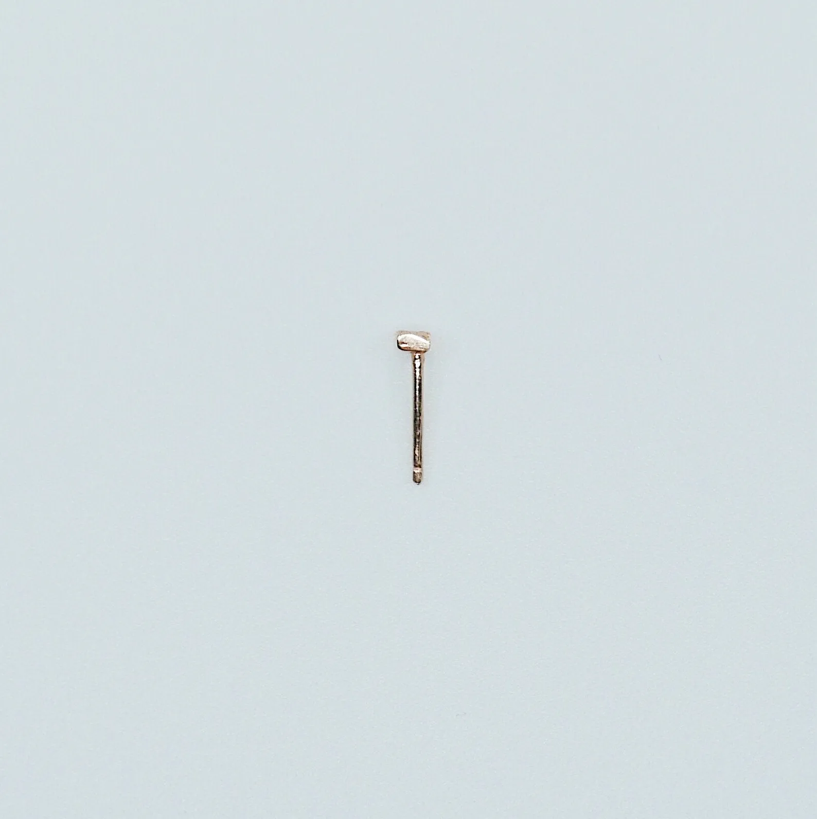 Block Stud Earring