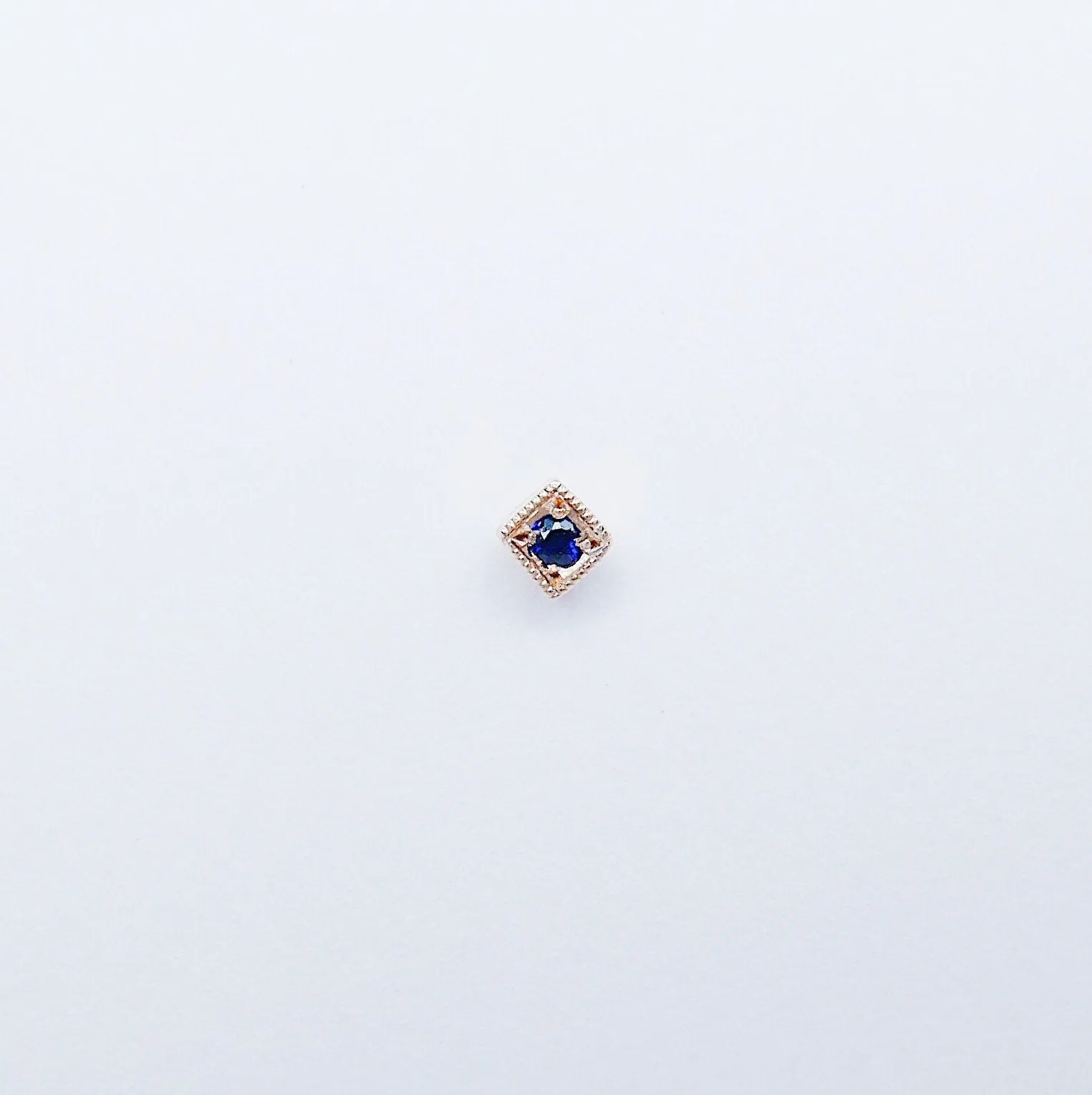 Block Stud Earring