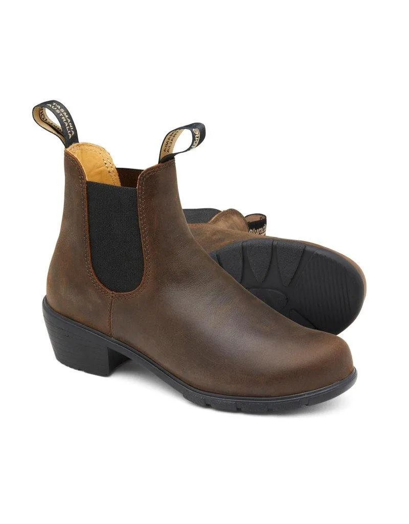 Blundstone 1673 Women Series Heel Antique Brown