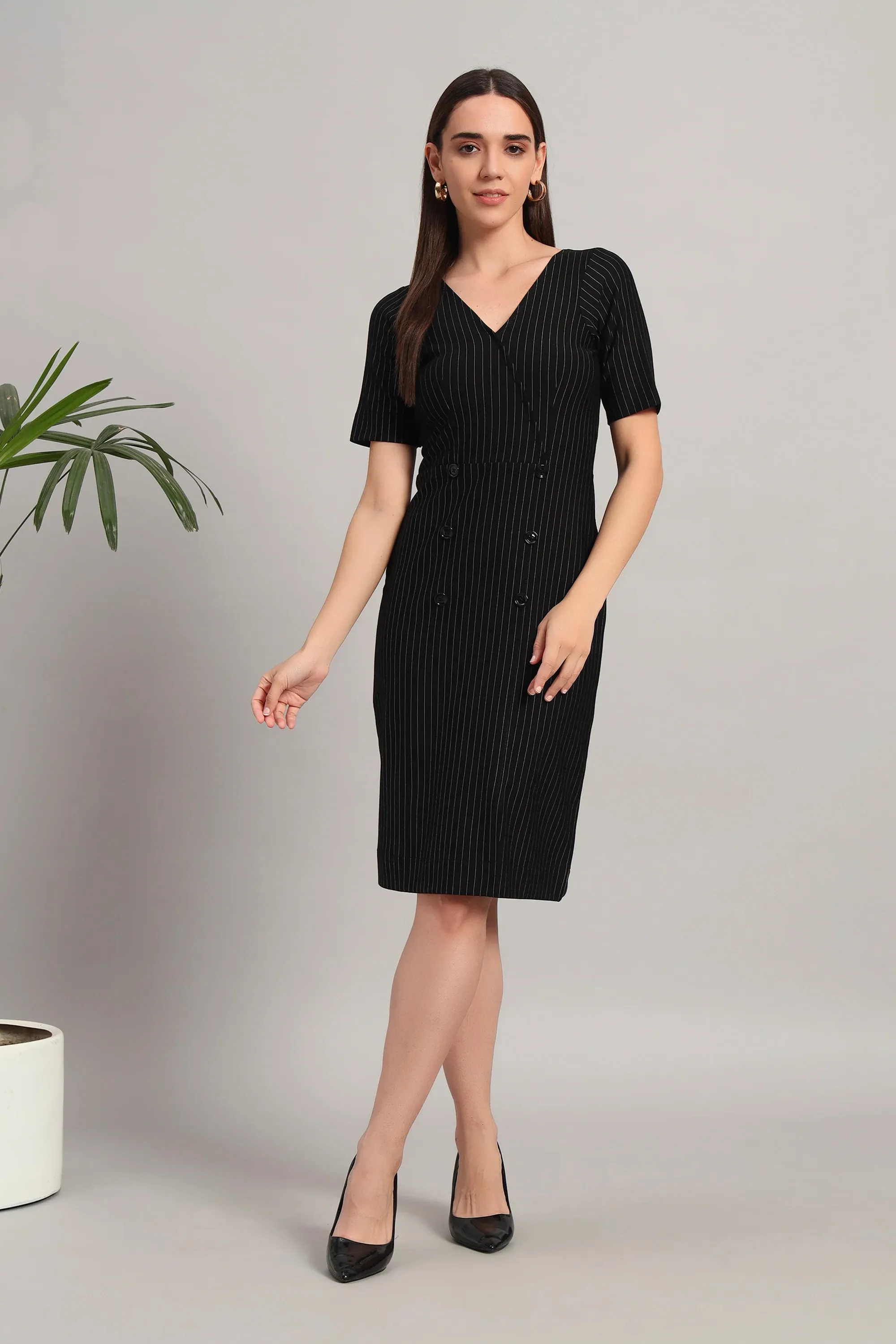 Boardroom to Brunch, Black Dress