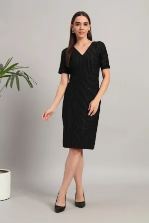 Boardroom to Brunch, Black Dress