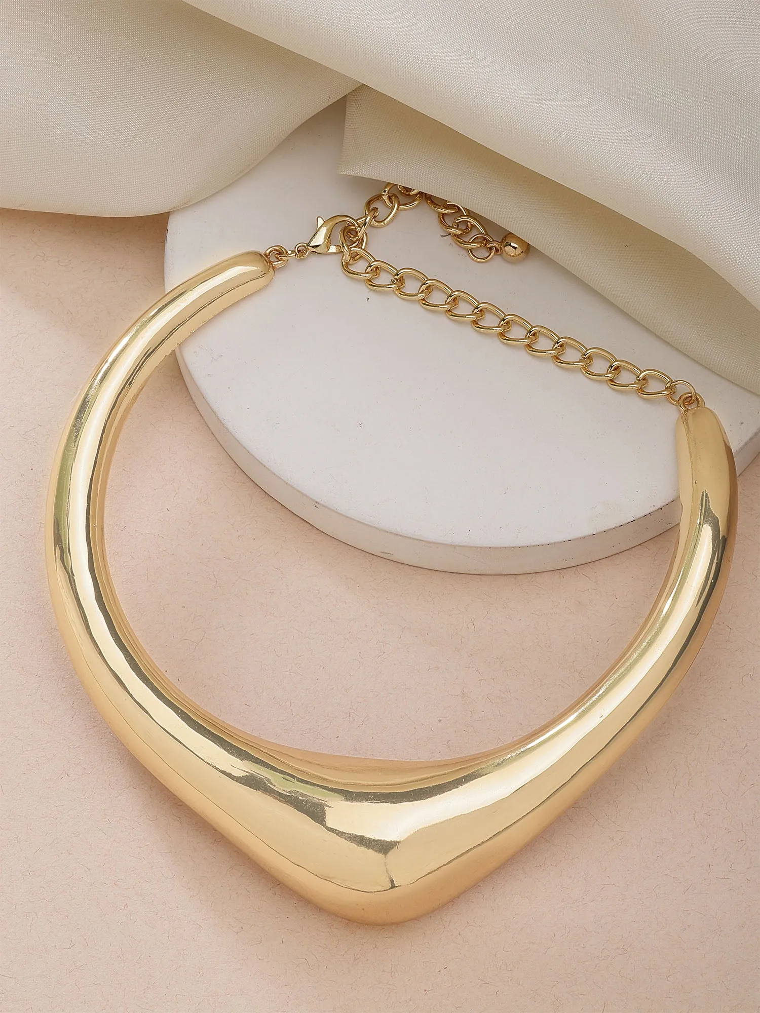 Bohey by KARATCART Gold-Plated Necklace for Women