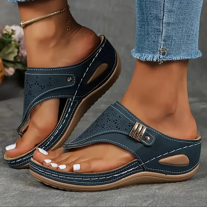 Boho Wedge Sandals