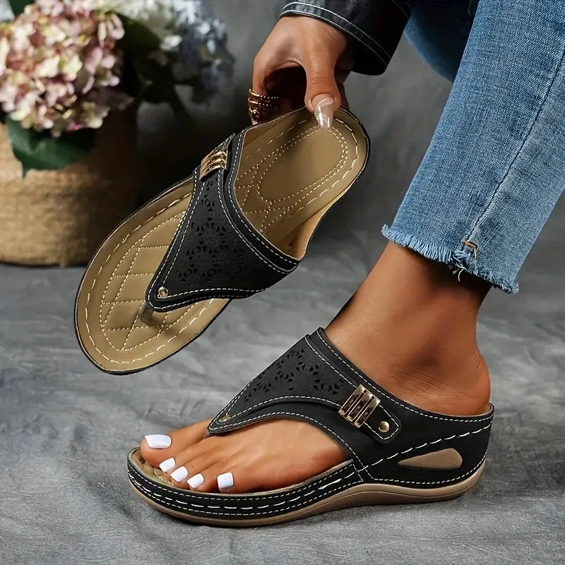 Boho Wedge Sandals