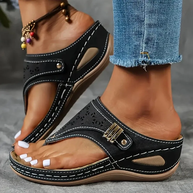 Boho Wedge Sandals