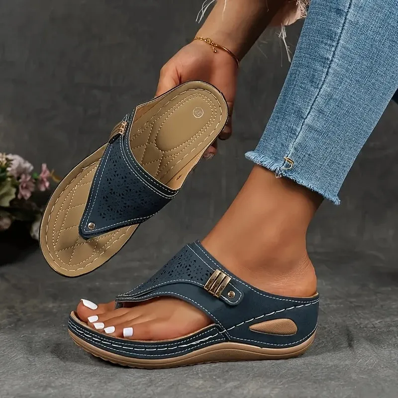 Boho Wedge Sandals