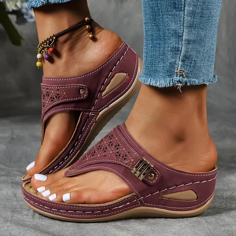 Boho Wedge Sandals