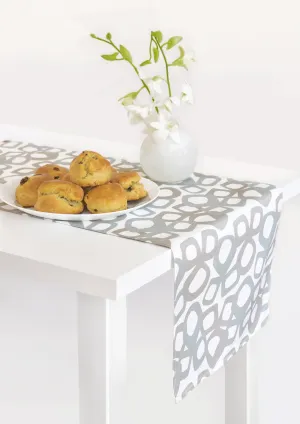 Bow Linen Cotton Table Runner (14x90) – Stone