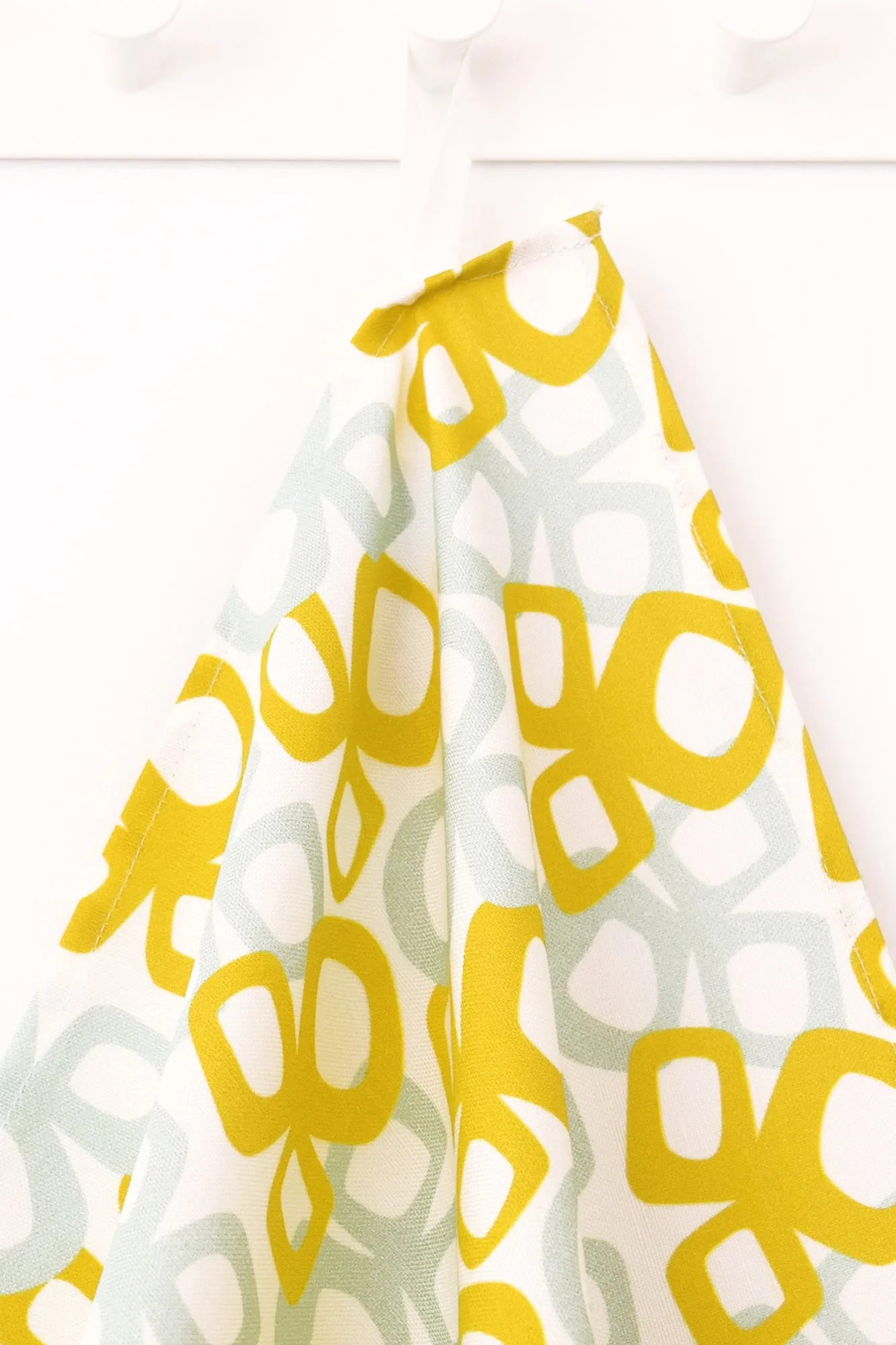 Bow Linen Cotton Tea Towel (18.5x25) – Mint
