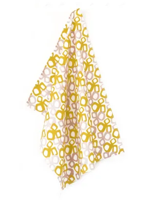 Bow Linen Cotton Tea Towel (18.5x25) – Mustard