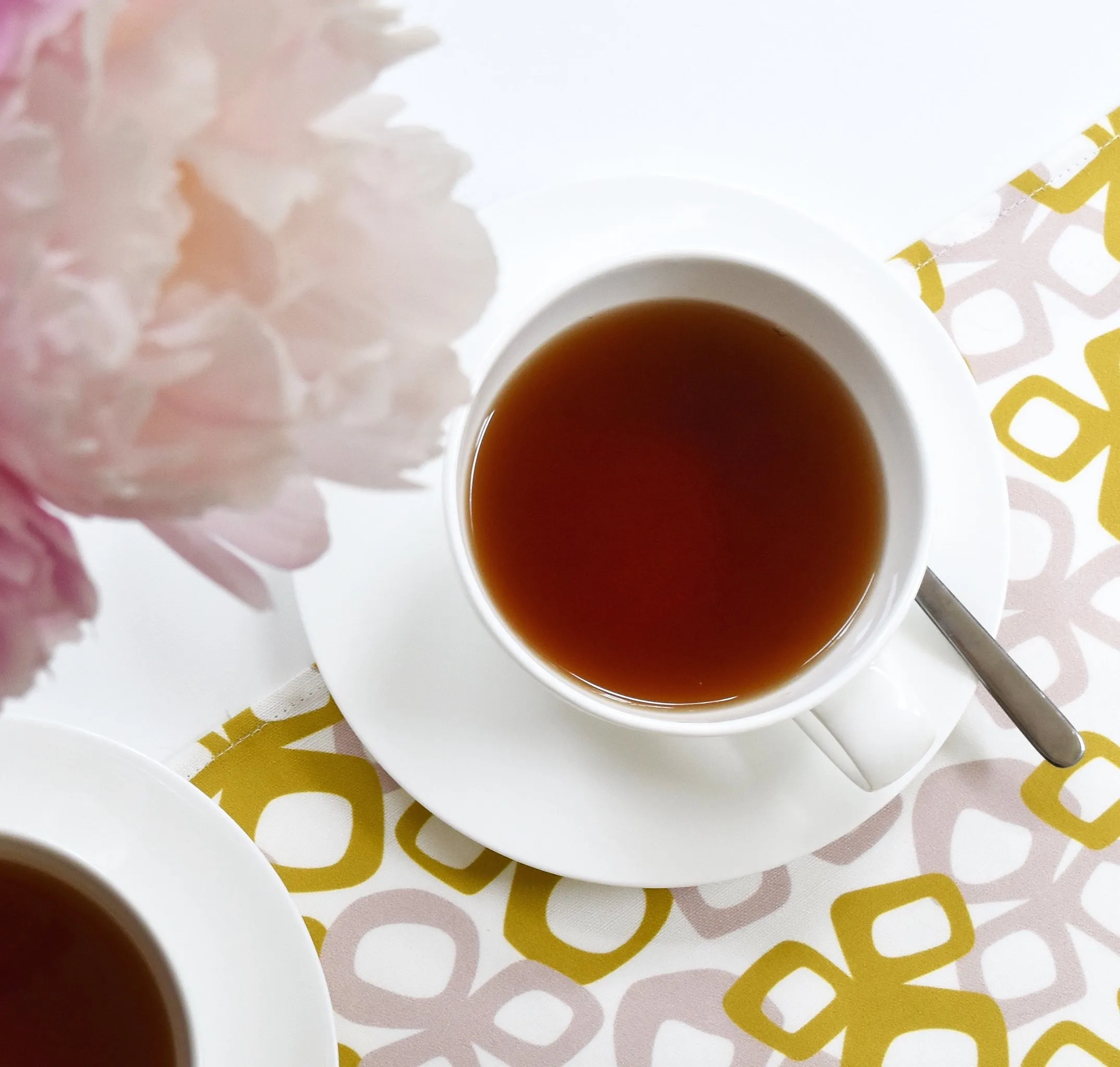 Bow Linen Cotton Tea Towel (18.5x25) – Mustard
