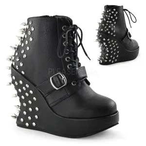 BRAVO-23  Black Vegan Leather
