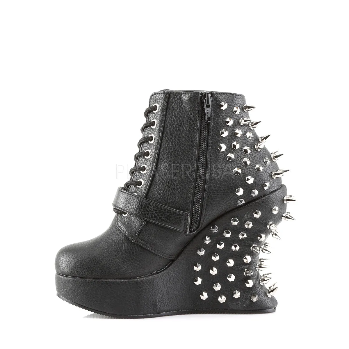 BRAVO-23  Black Vegan Leather