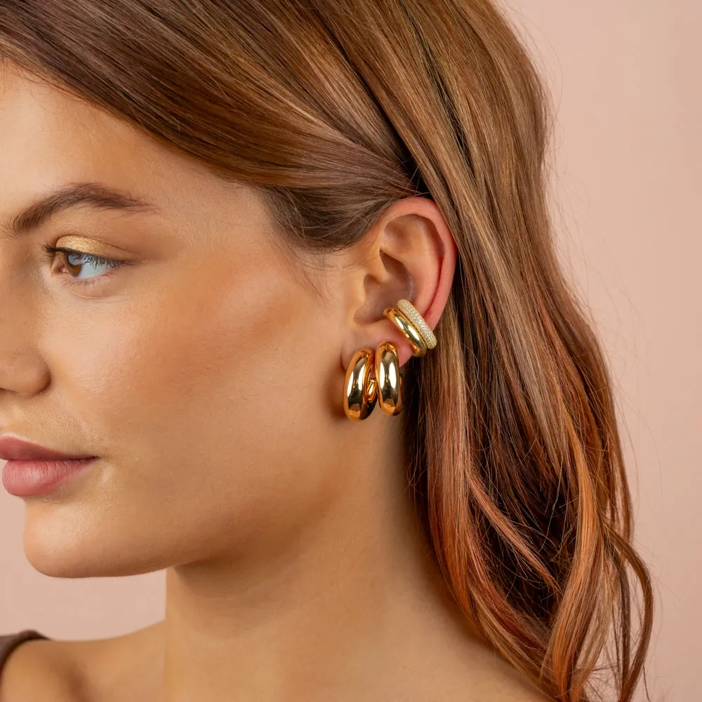 Bubble Hoop Earring