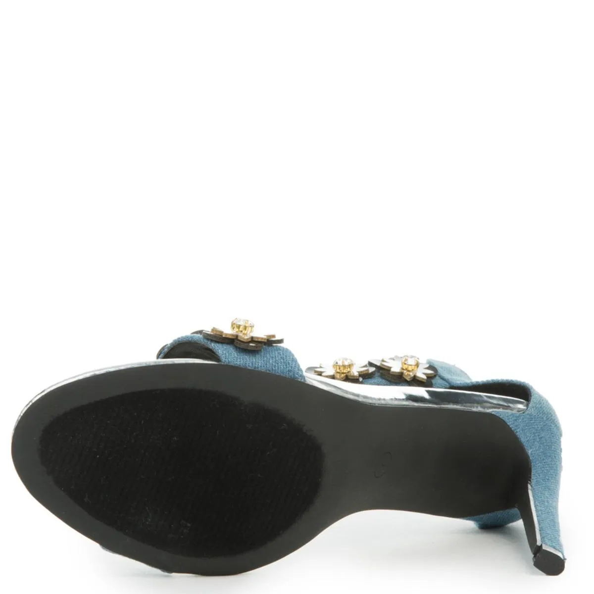 Cape RobbinSuzzy-64 High Heel Denim Blue