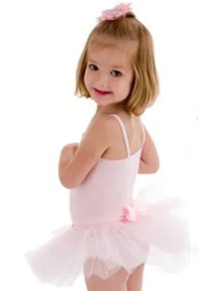 Capezio Belted Pale Pink Tutu with Bow: Size