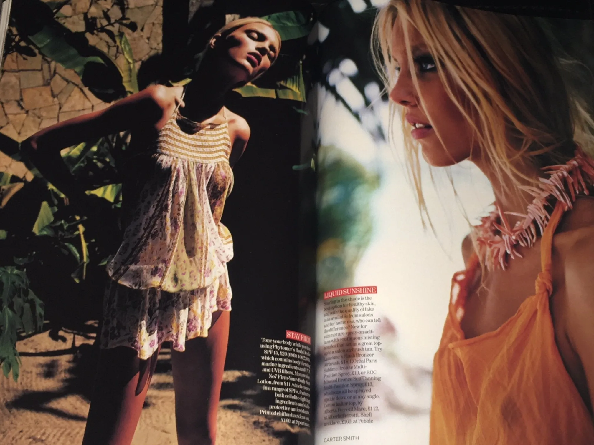 CATE BLANCHETT Anja Rubik GUINEVERE VAN SEENUS Noorda VOGUE Magazine UK June 2005