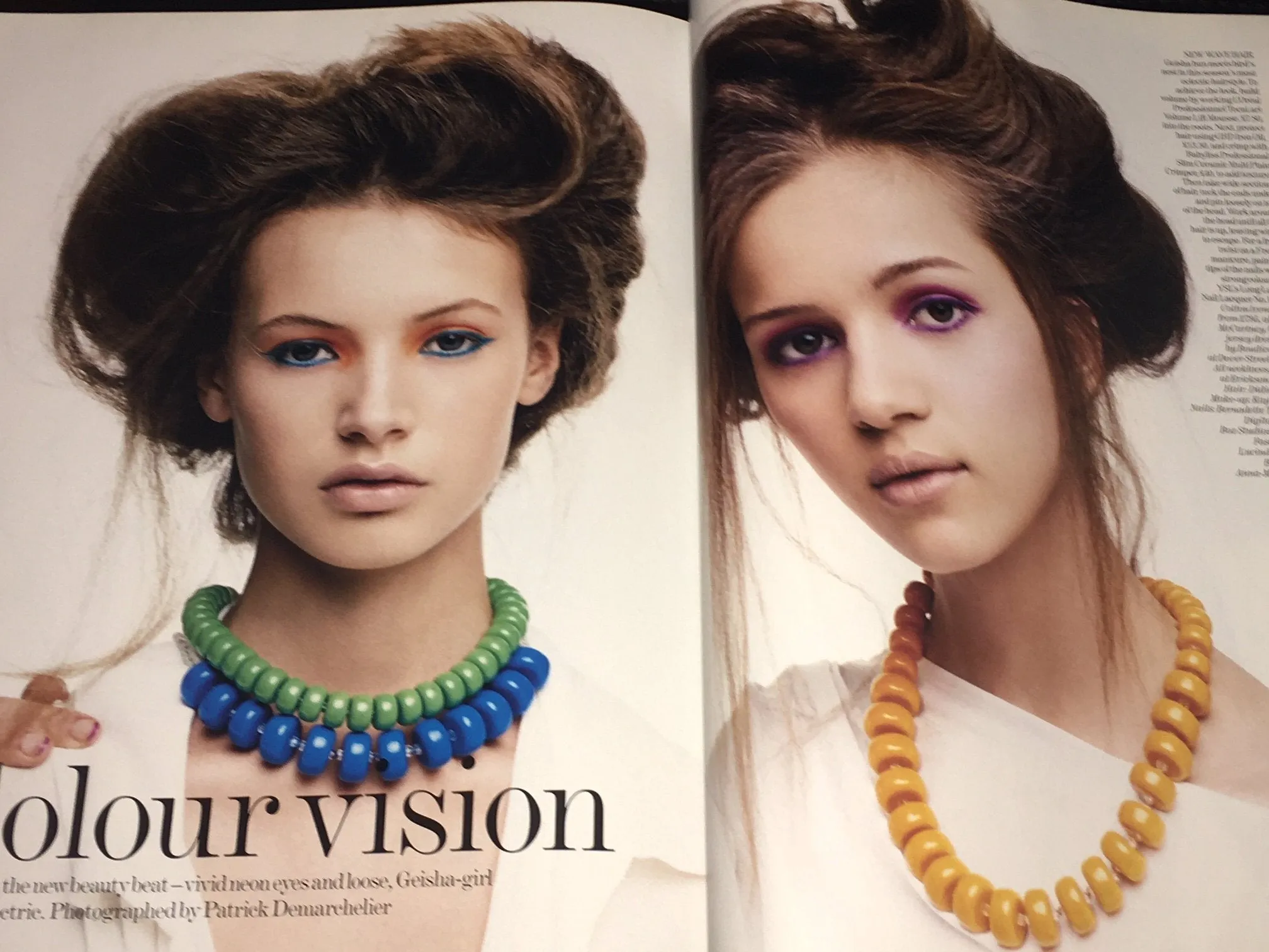 CATE BLANCHETT Anja Rubik GUINEVERE VAN SEENUS Noorda VOGUE Magazine UK June 2005