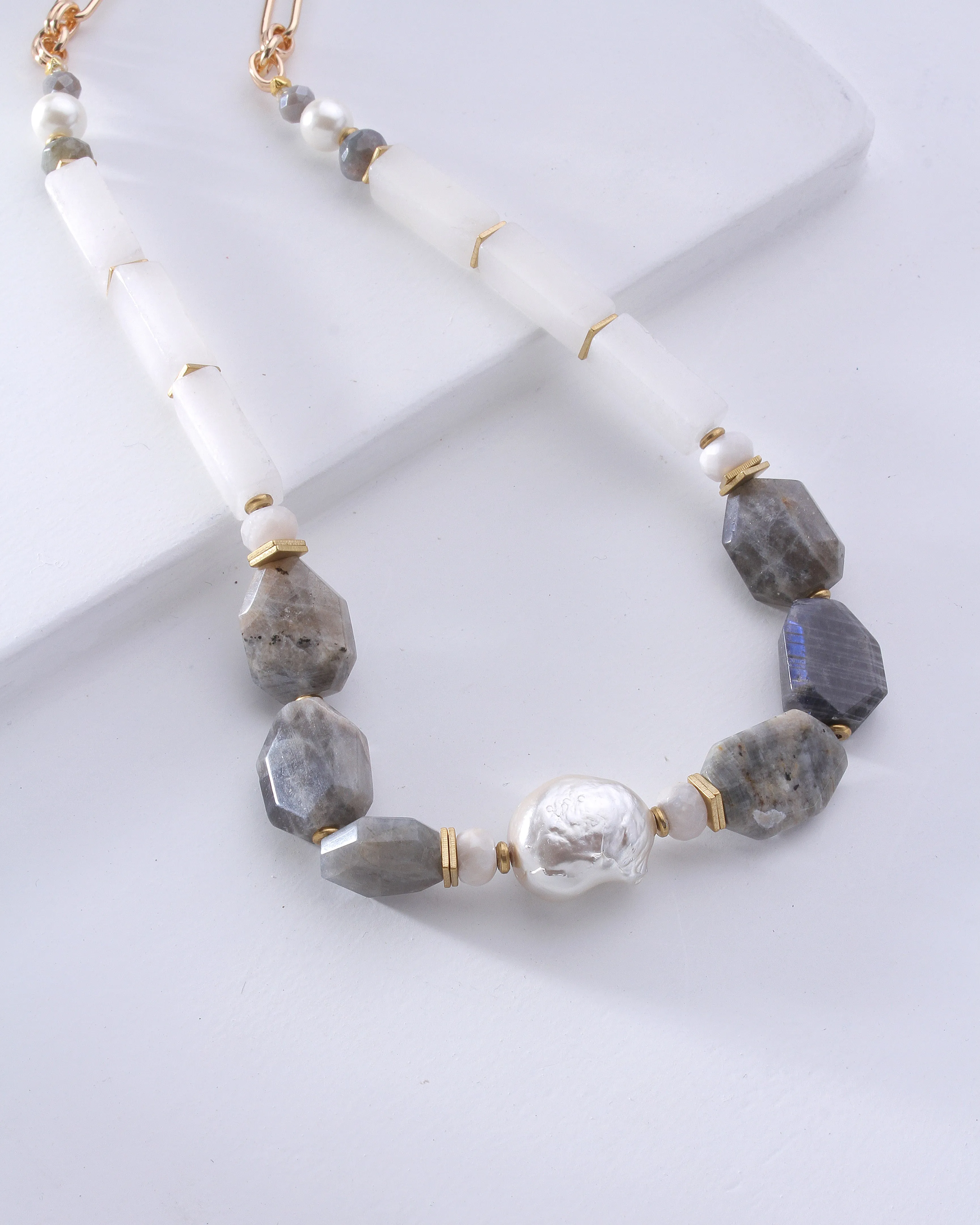 Chesapeake Chunky Stone Necklace