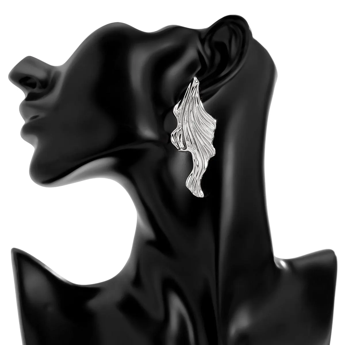 Chic Chunky Koi Fish Stud Earrings