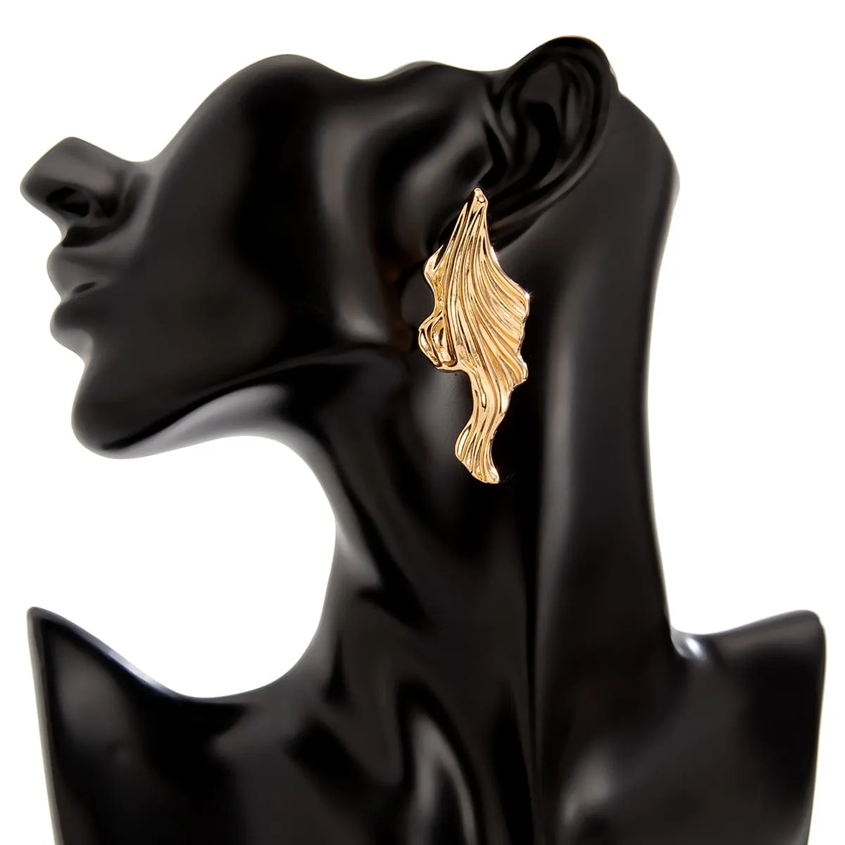 Chic Chunky Koi Fish Stud Earrings
