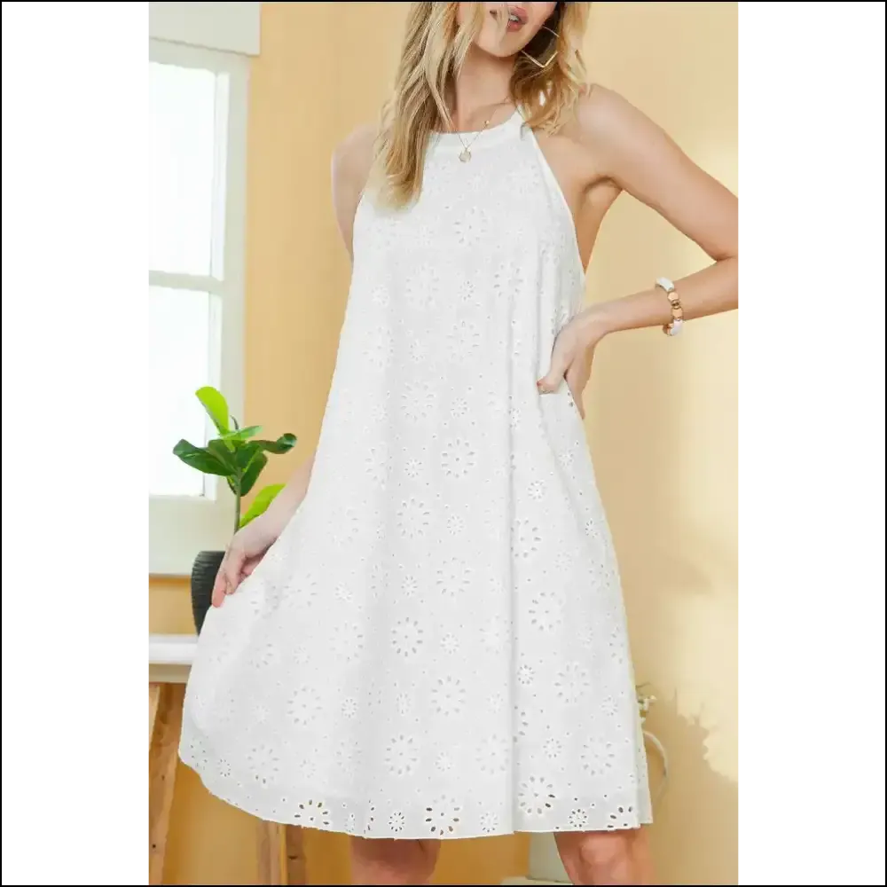 Chic White Lace Dress: Needful Things' Angelic  Mini 😇