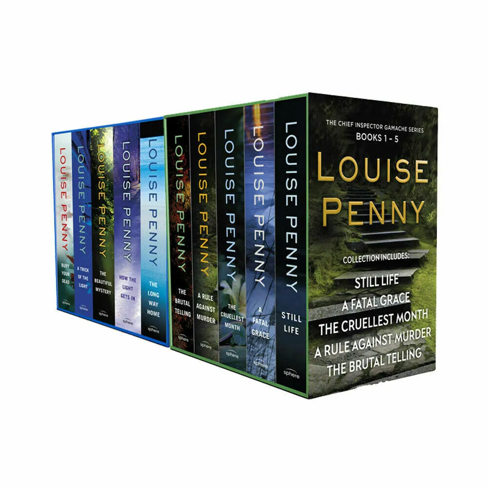Chief Inspector Gamache Series 1-10 Books Collection Box Set by Louise Penny