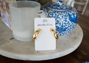 Chunky Gold Hoops
