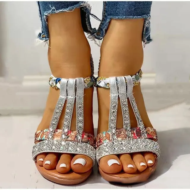 Chynna™ - Shimmering Boho Sandals