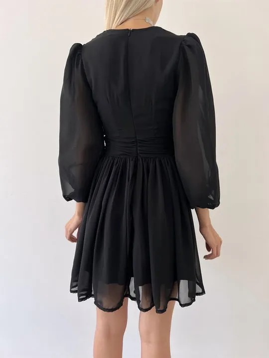 Classic chick chiffon dress