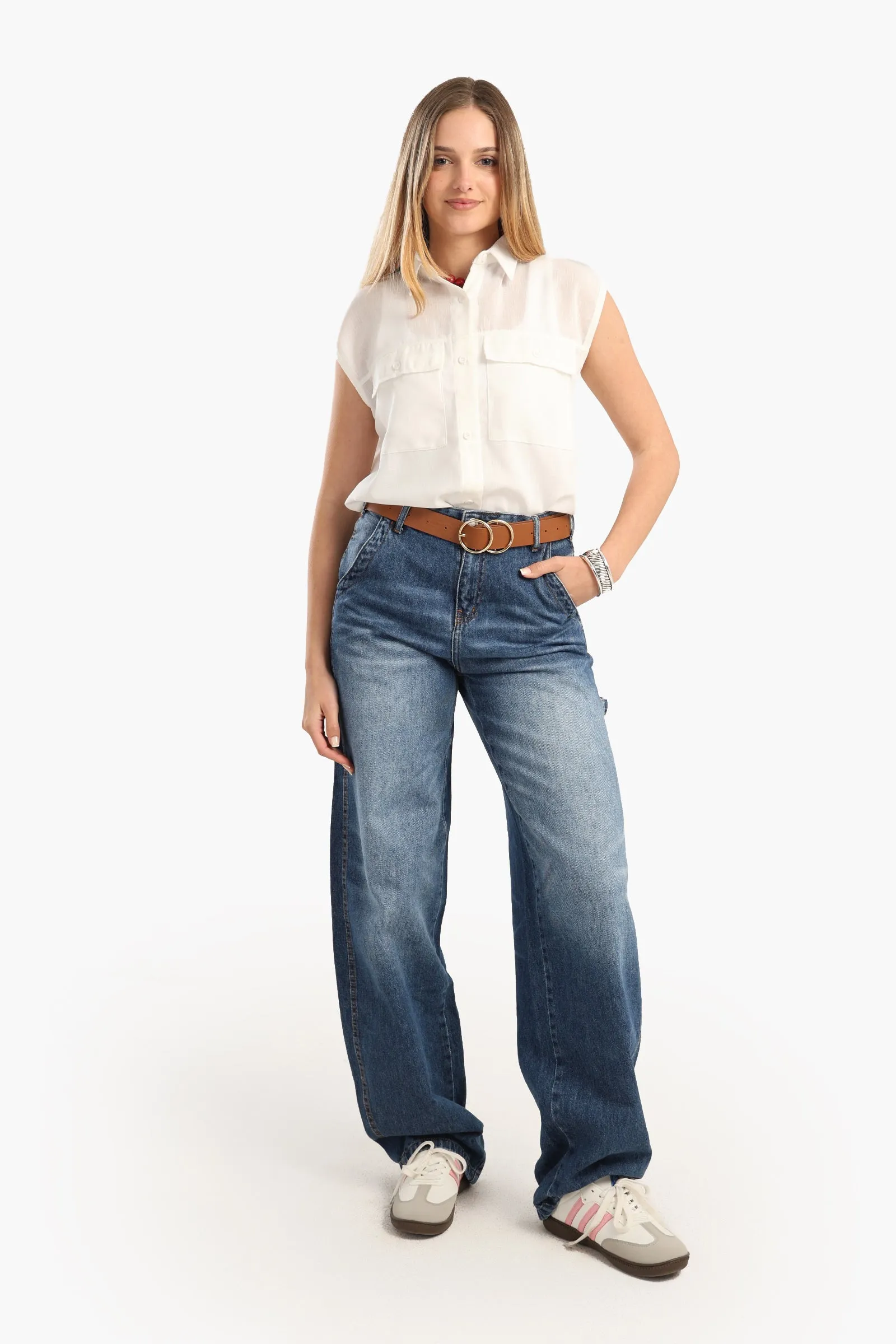 Classic Cotton Blend Shirt