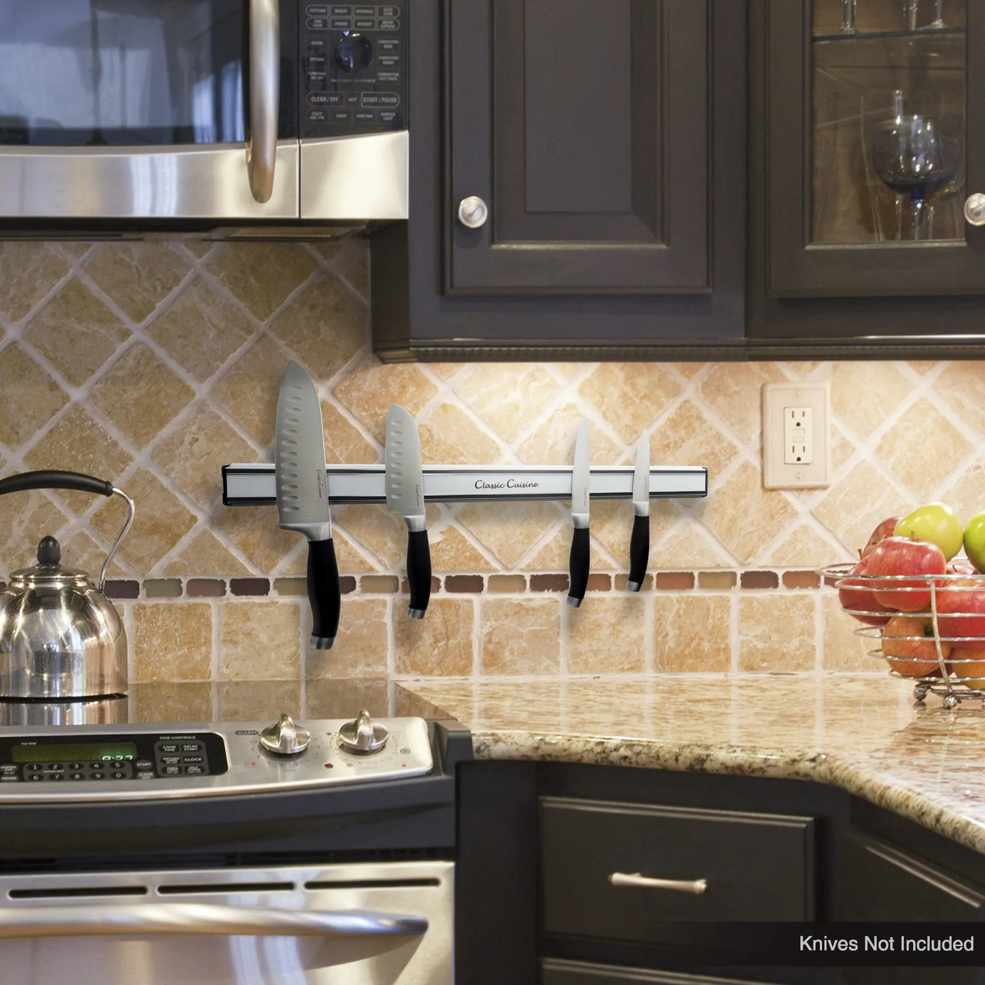 Classic Cuisine 22 inch Magnetic Knife Storage Strip