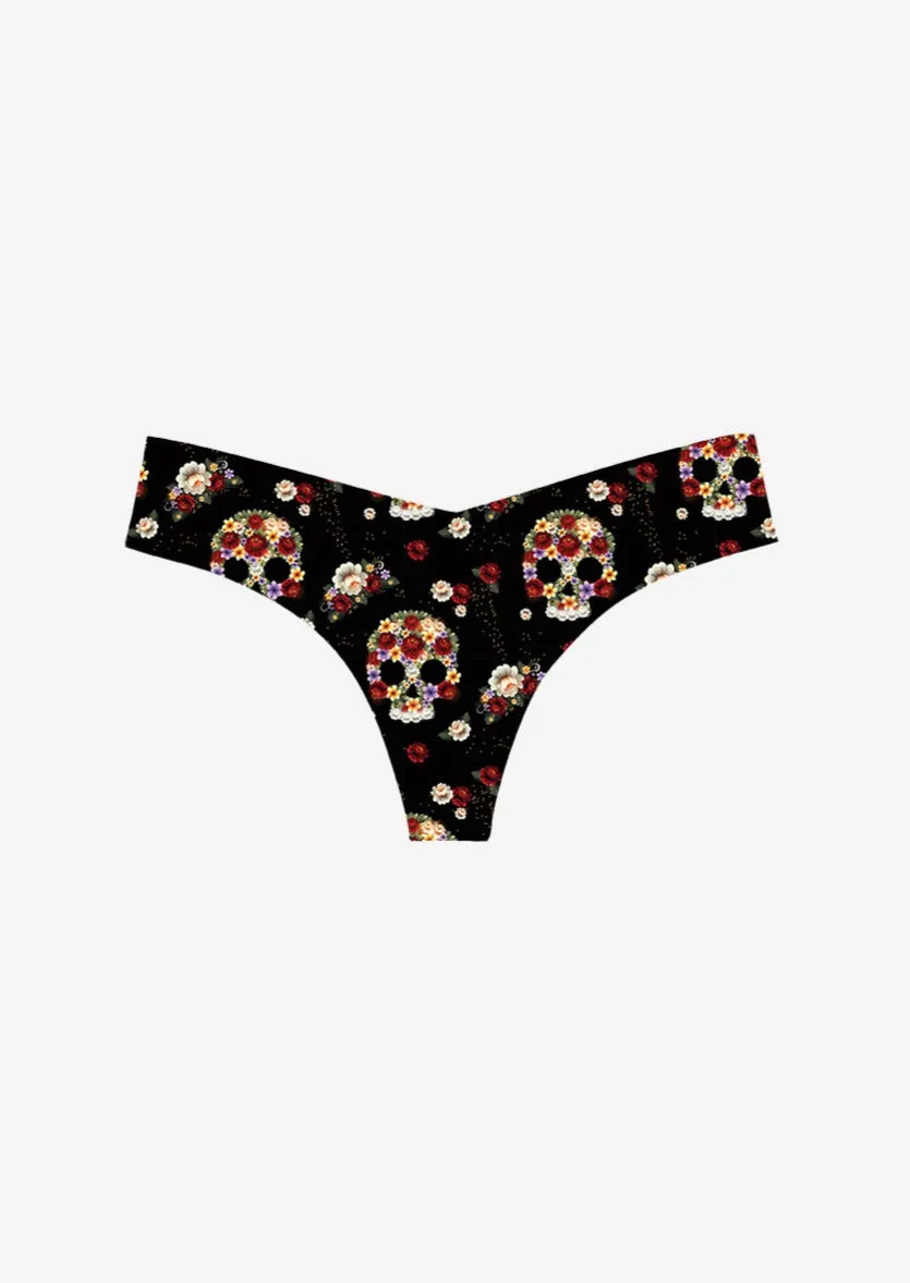 Classic Print Thong