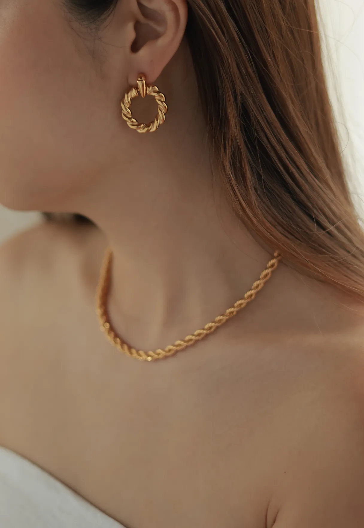 Classic Twisted Hoops