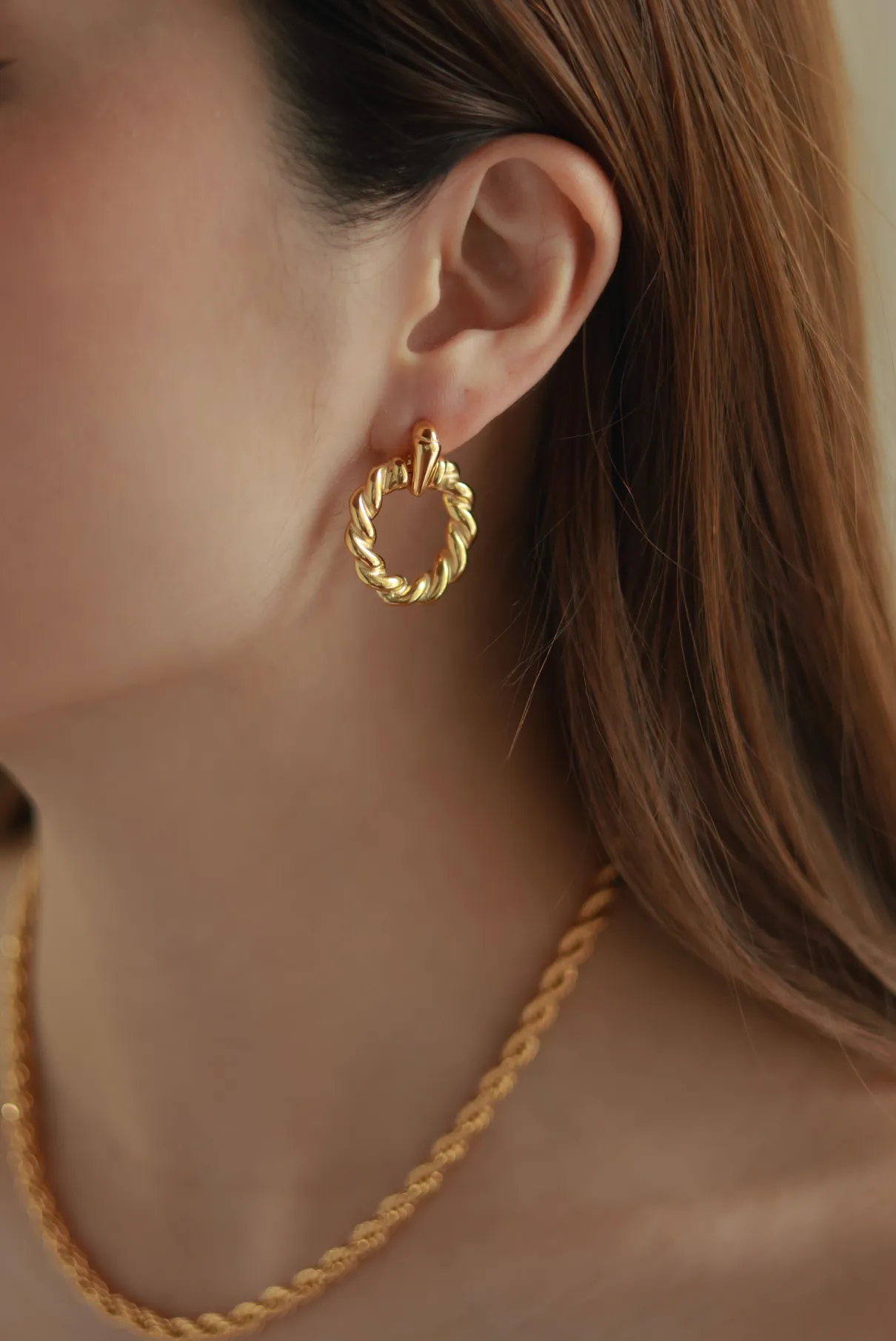 Classic Twisted Hoops