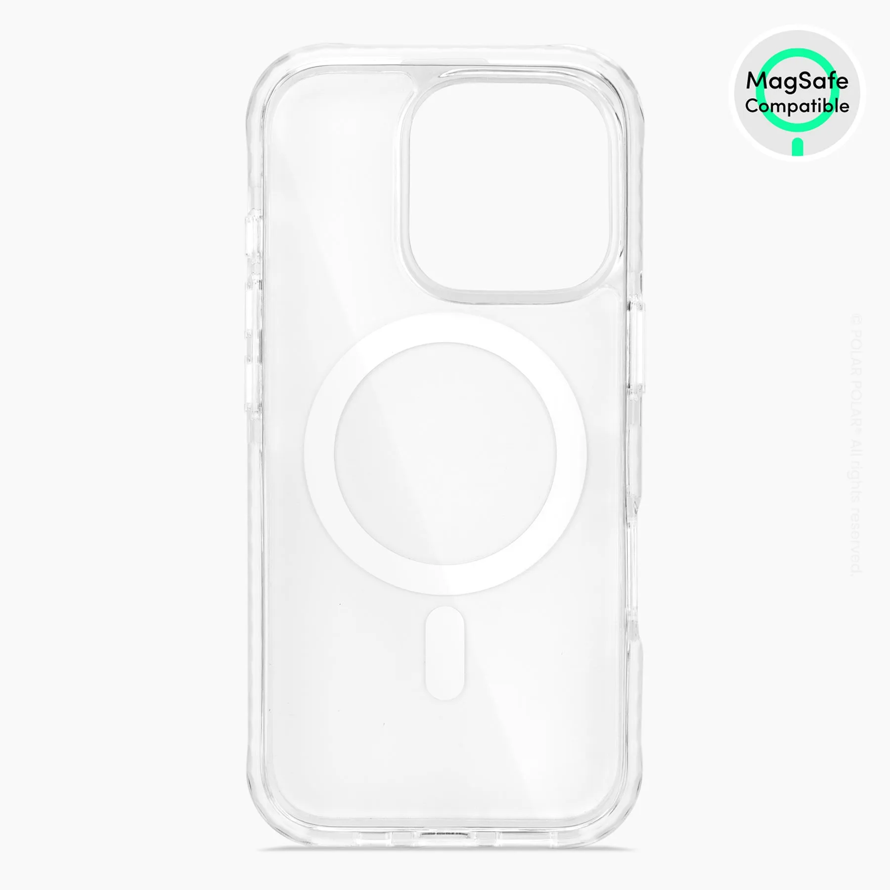 Classic White - iPhone 16 Pro Clear Bumper MagSafe Case