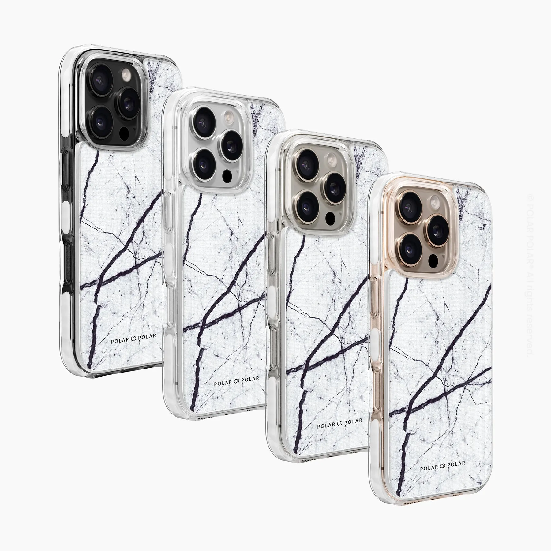 Classic White - iPhone 16 Pro Max Clear Bumper MagSafe Case