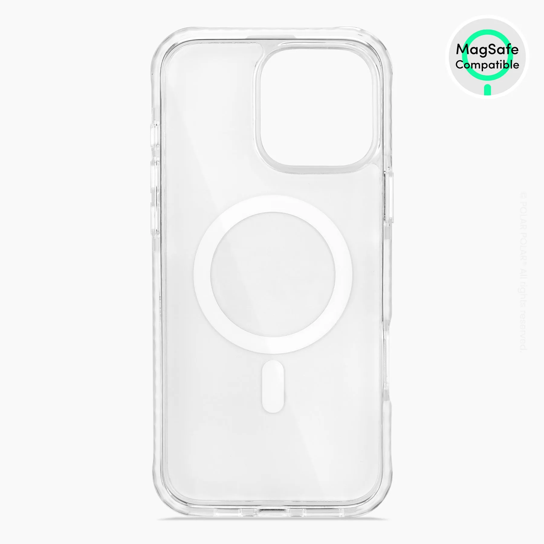 Classic White - iPhone 16 Pro Max Clear Bumper MagSafe Case