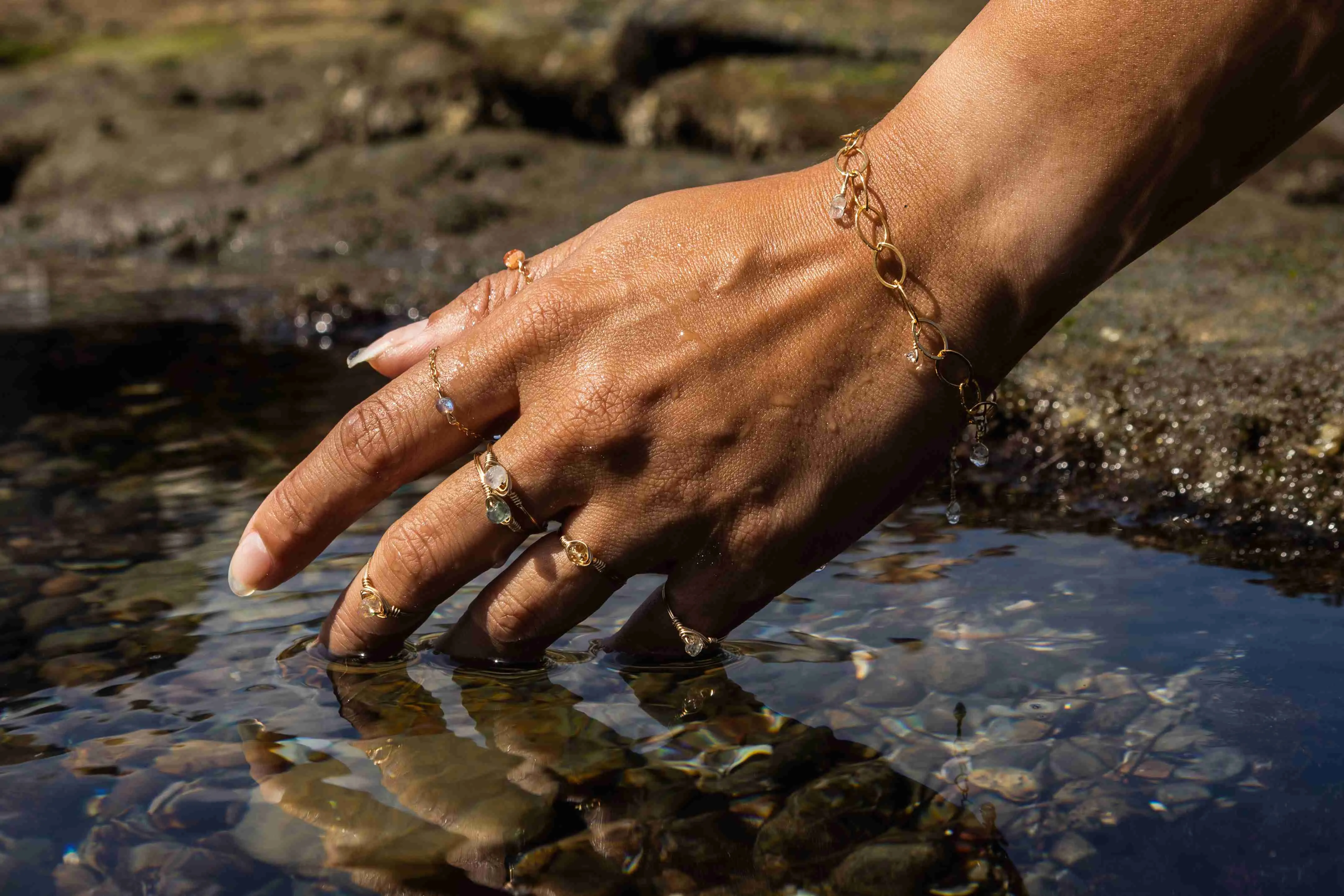Clear Quartz Bracelet