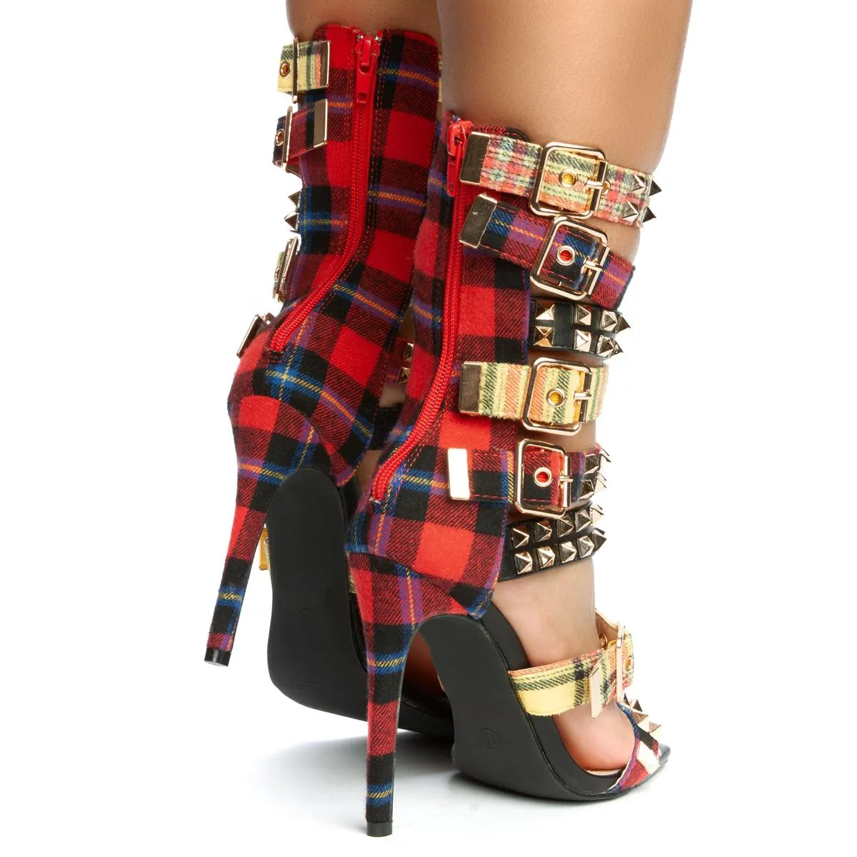 Clue-Mlt Strappy High Heel