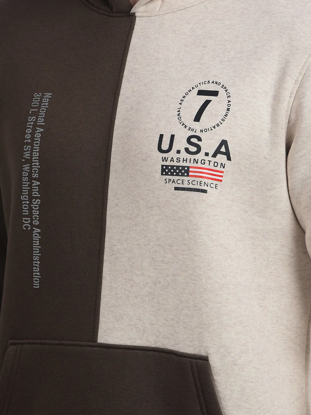 COBB BROWN COLOUR-BLOCK CLASSIC HOODIE