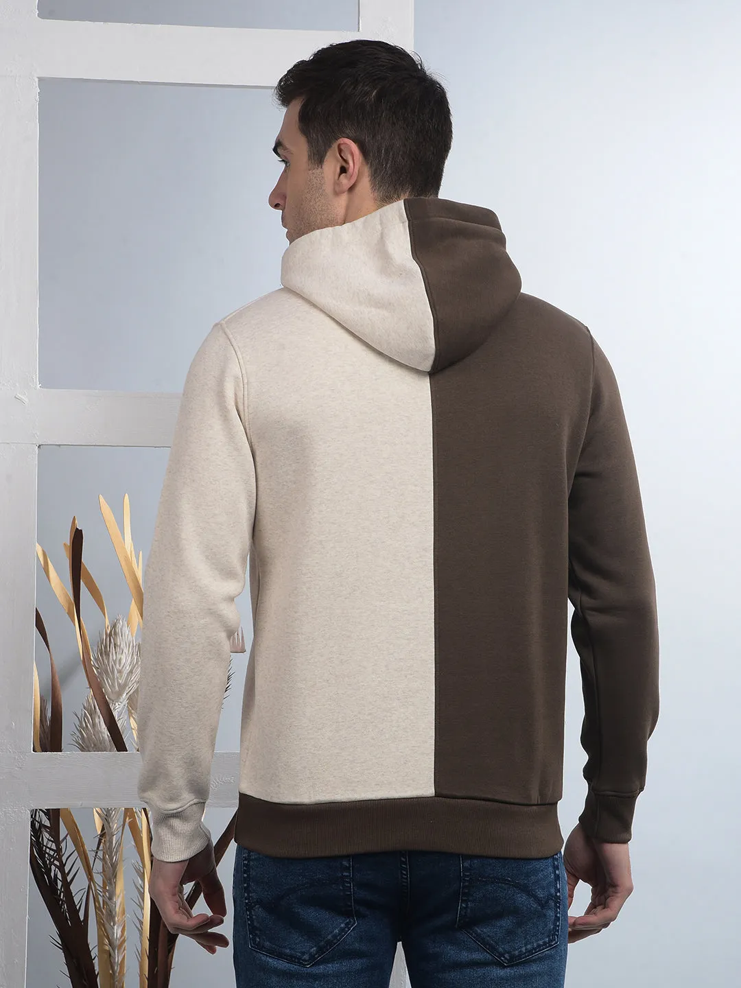 COBB BROWN COLOUR-BLOCK CLASSIC HOODIE