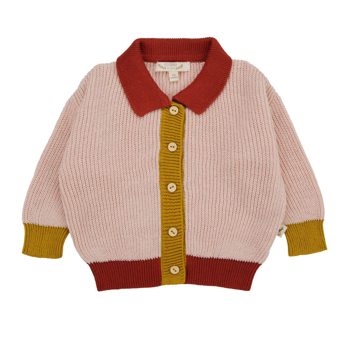 Color Block Cardigan