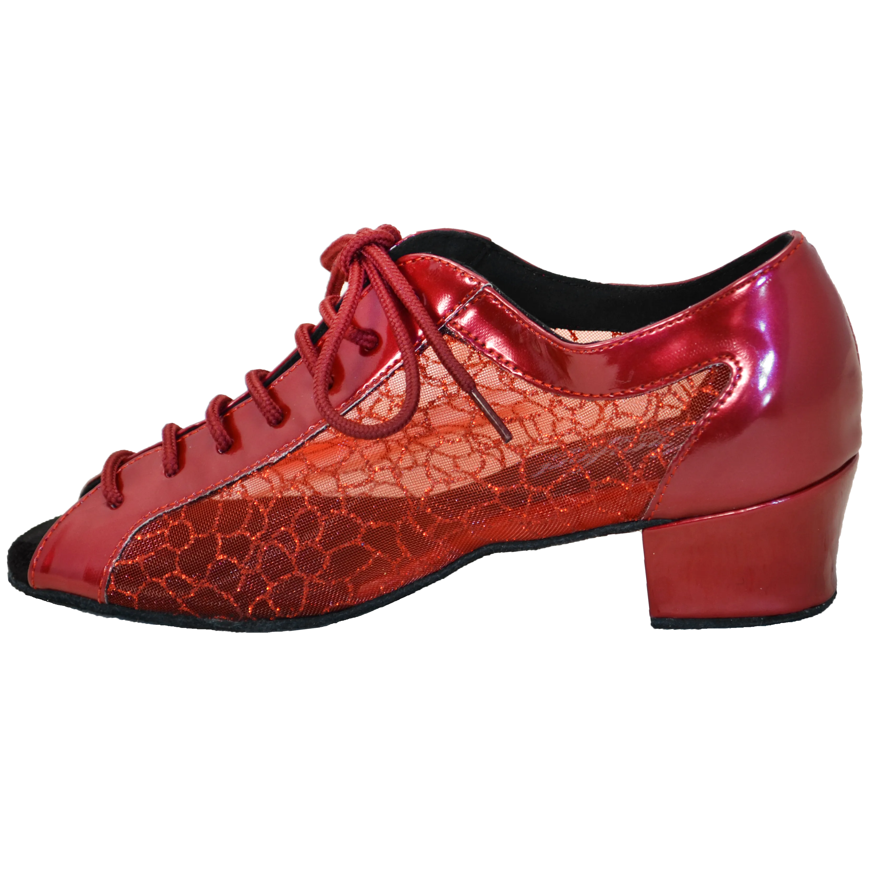 Comfort Classic - Red Patent / Red Stone Mesh