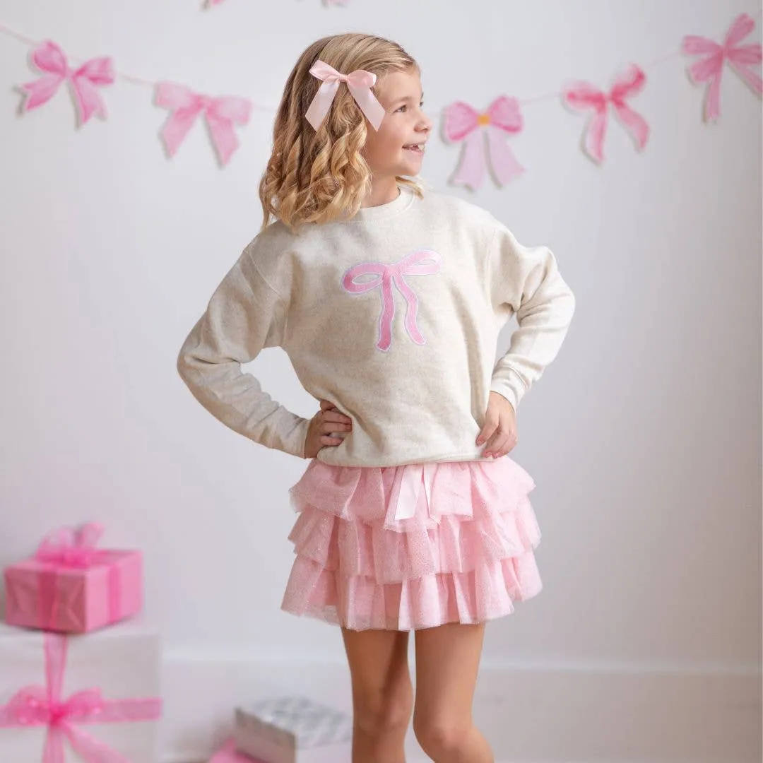 Coquette Ballet Bow Tiered Tutu