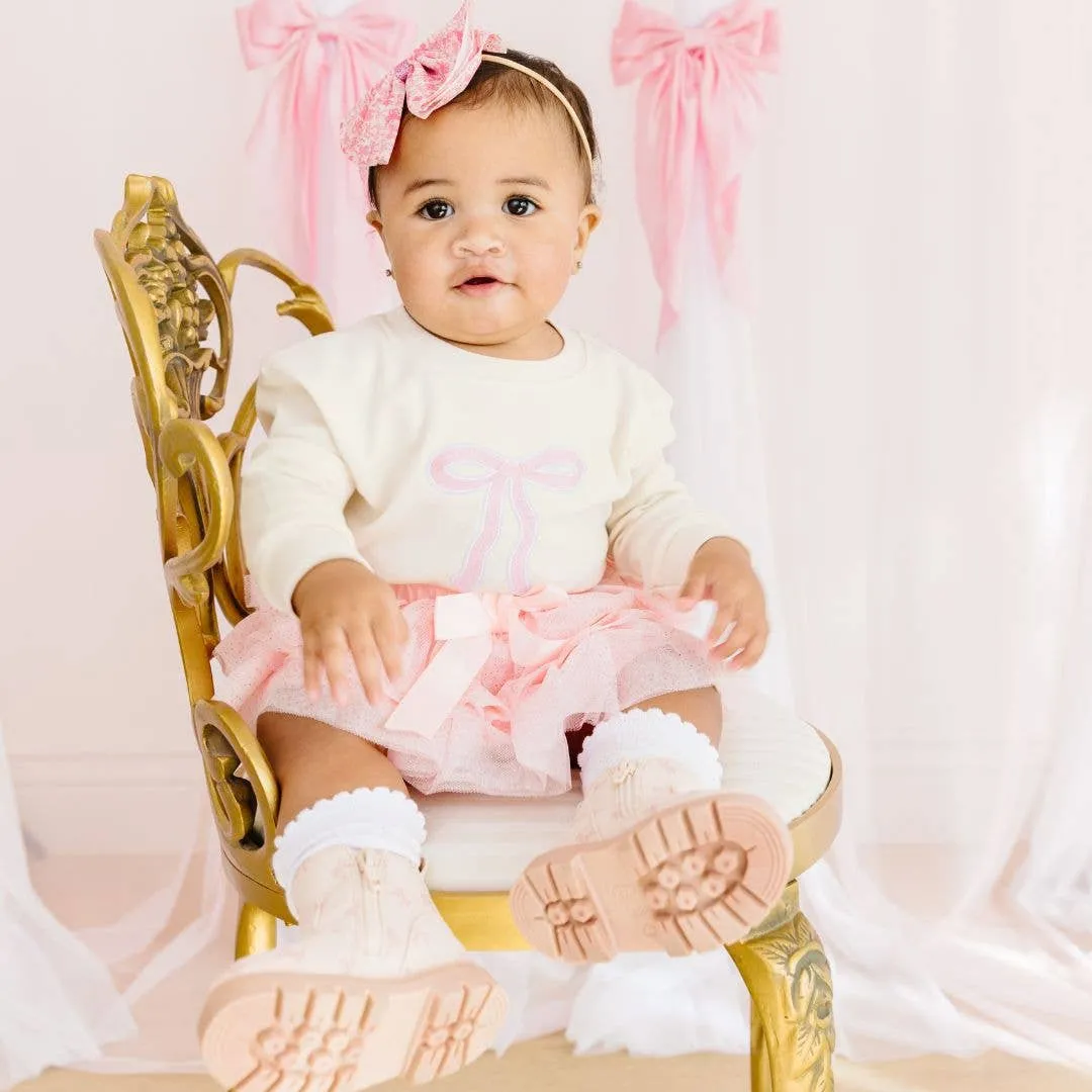 Coquette Ballet Bow Tiered Tutu