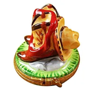 Cowboy Accessories limoges box
