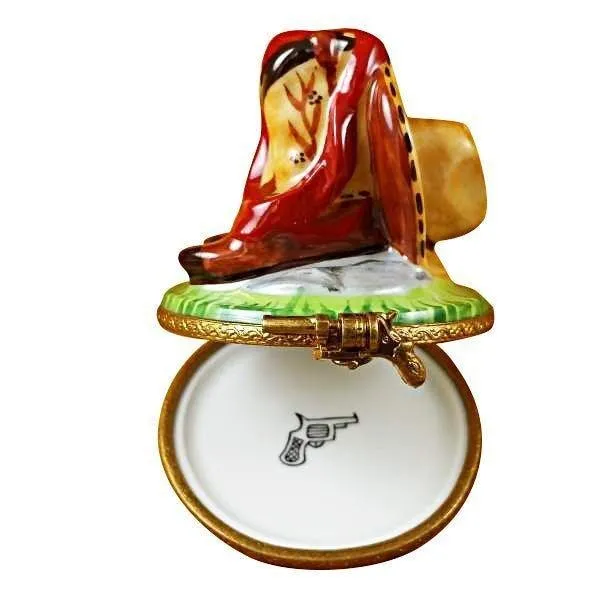 Cowboy Accessories limoges box