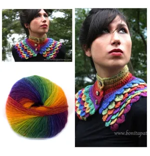 Crocodile Stitch Cowl Kit